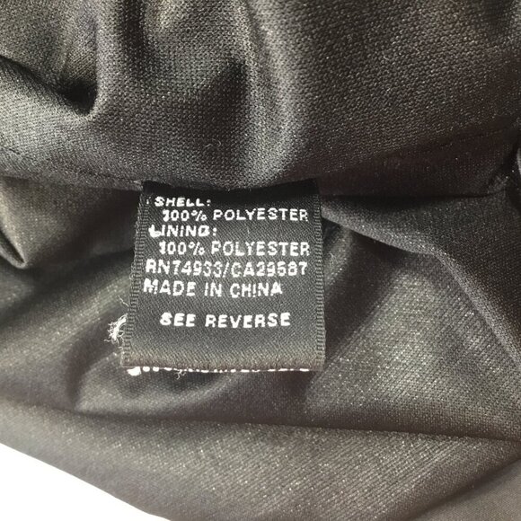 The Strand Golf Logo Windbreaker Rain Jacket Pullover Men's XL Black 3/4 Sleeve - Picture 9 of 9